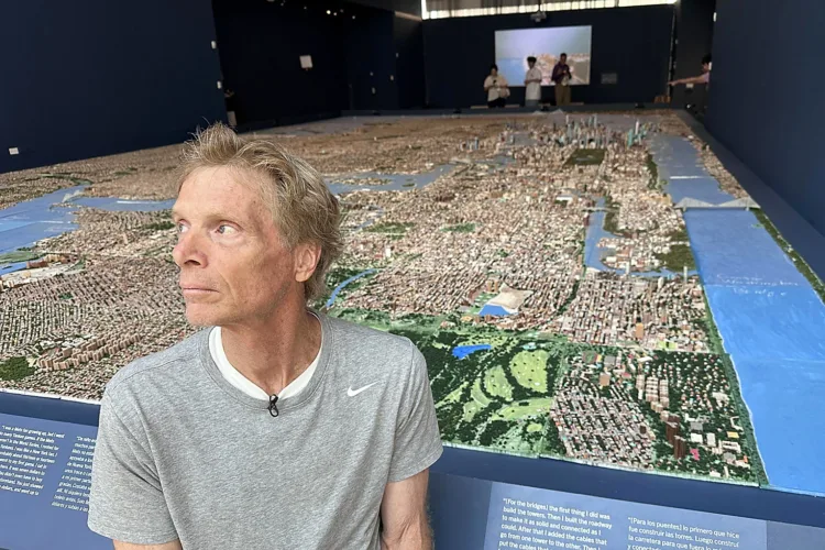 Truck driver’s NYC model makes it to a museum